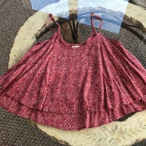 Holister cropped tank top